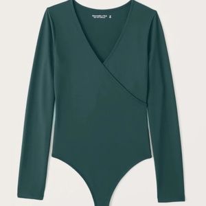 NWT Abercrombie Seamless Wrap Bodysuit